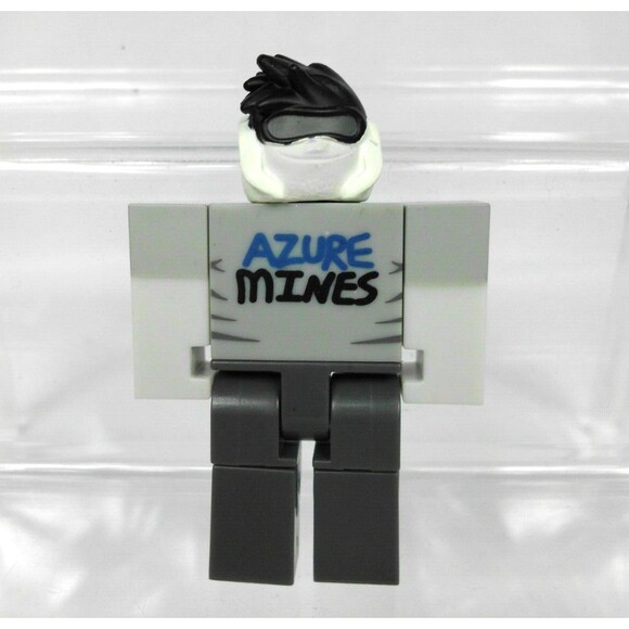 Roblox Series 2 Action Figure Berezaa Grey Azure Mines Toy 3 In Jazwares No Code - Picture 1 of 3